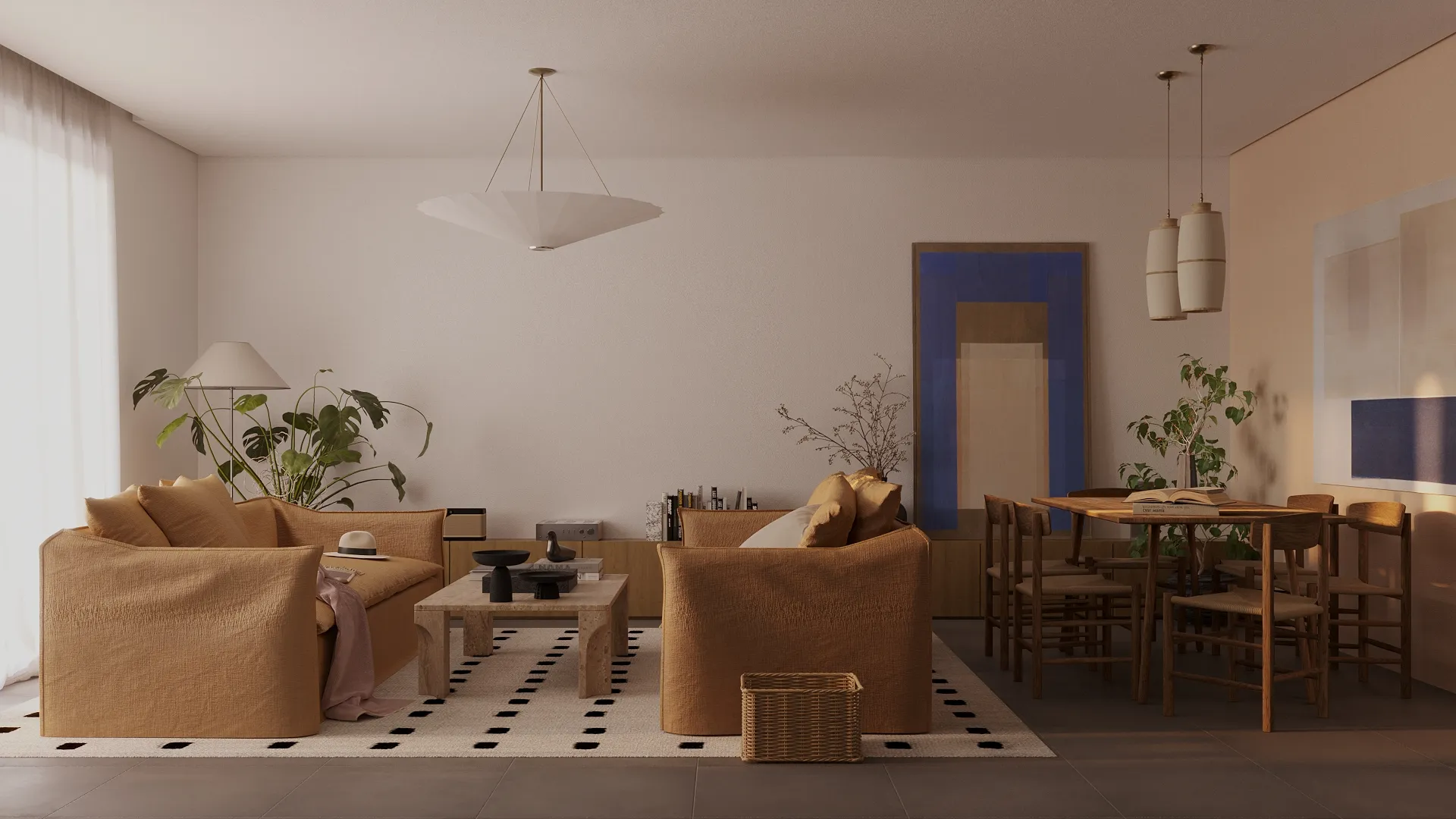 beach apartment.