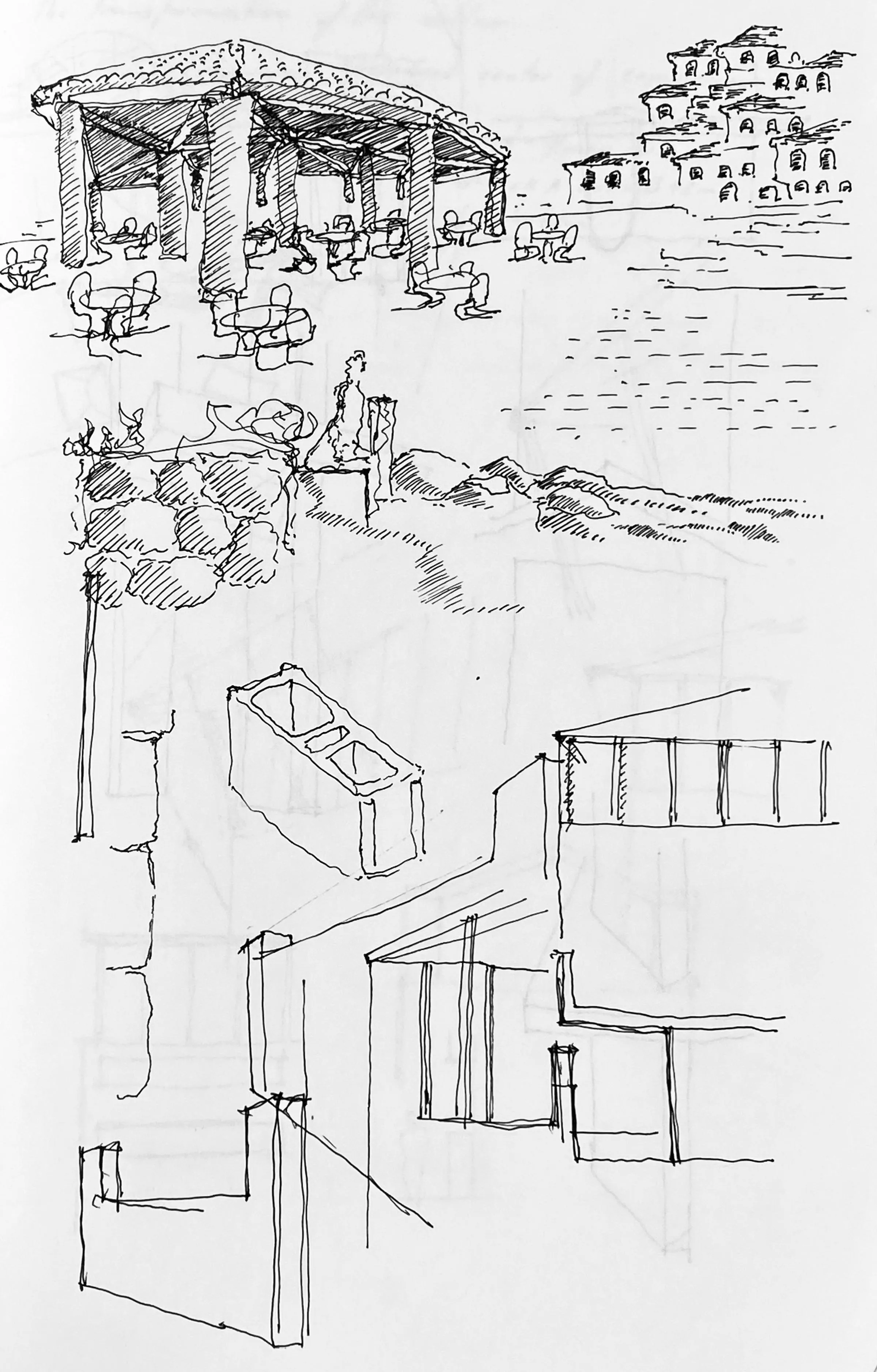 background image of a sketch